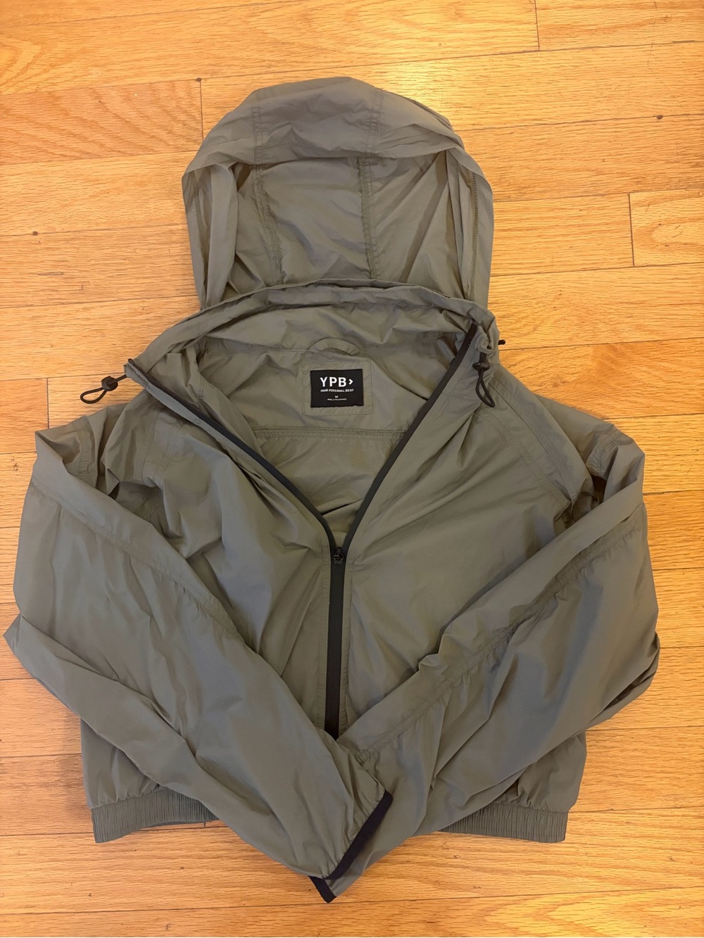 Abercrombie YPB Packable Hooded Windbreaker Jacket
